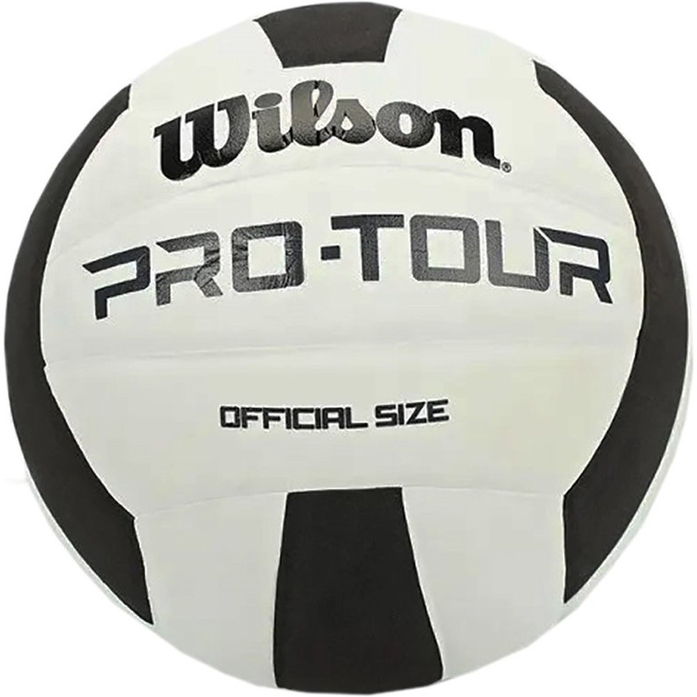 Wilson juguetes para playa PRO TOUR VB BLKWH vista frontal