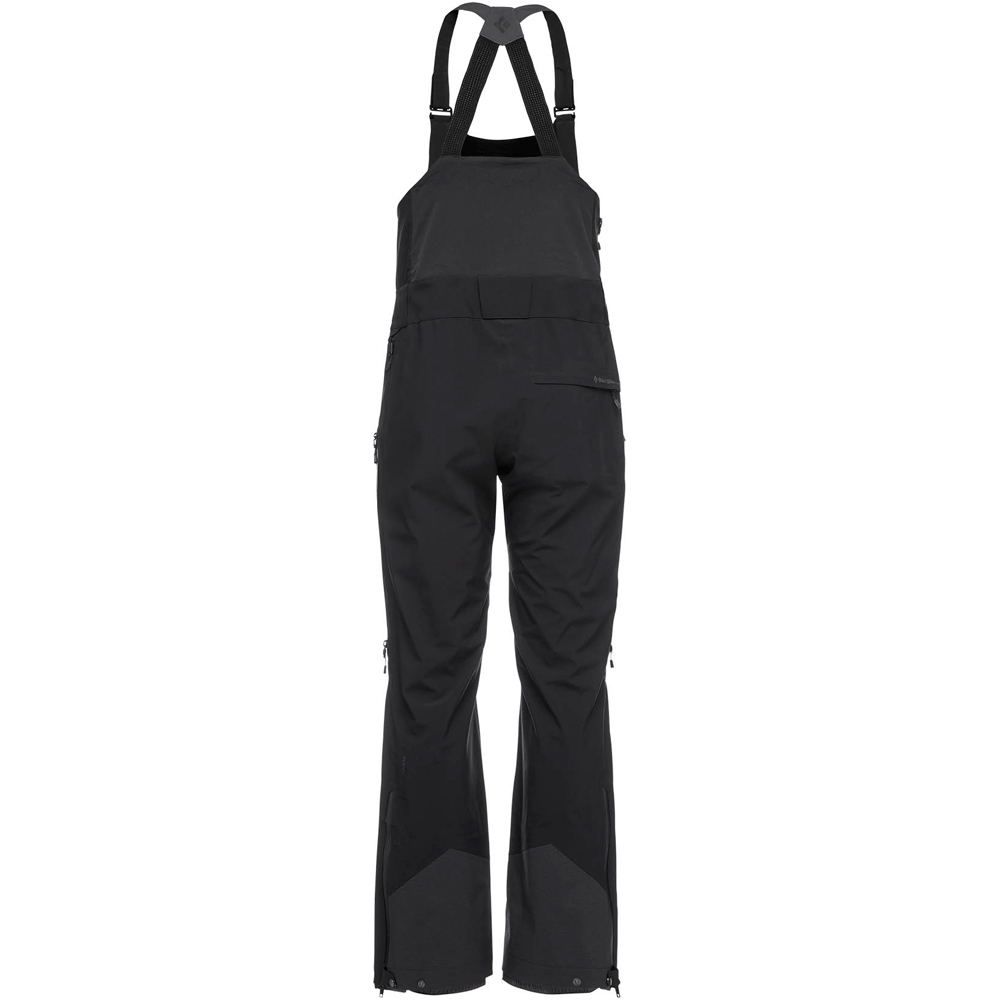 Black Diamond pantalones esquí hombre M RECON BIBS vista trasera