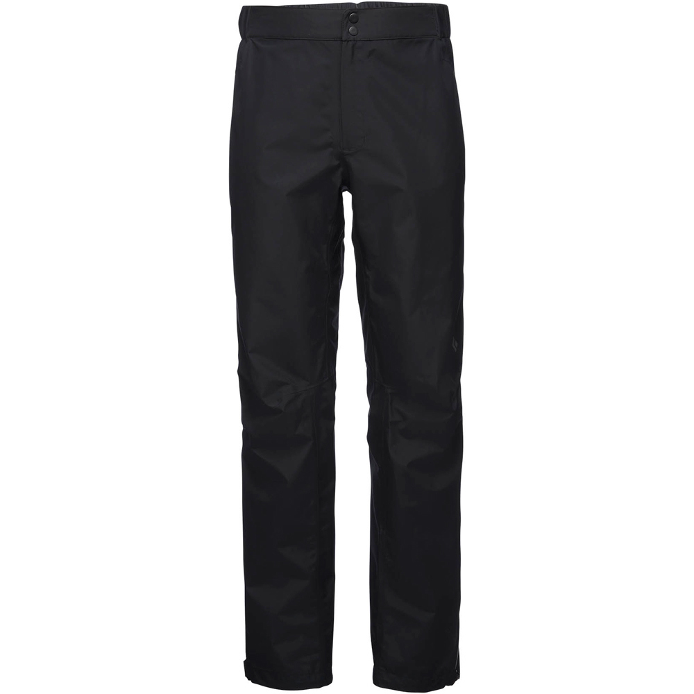 Black Diamond pantalón impermeable hombre M LIQUID POINT PANTS NE M LIQUID POINT P vista frontal