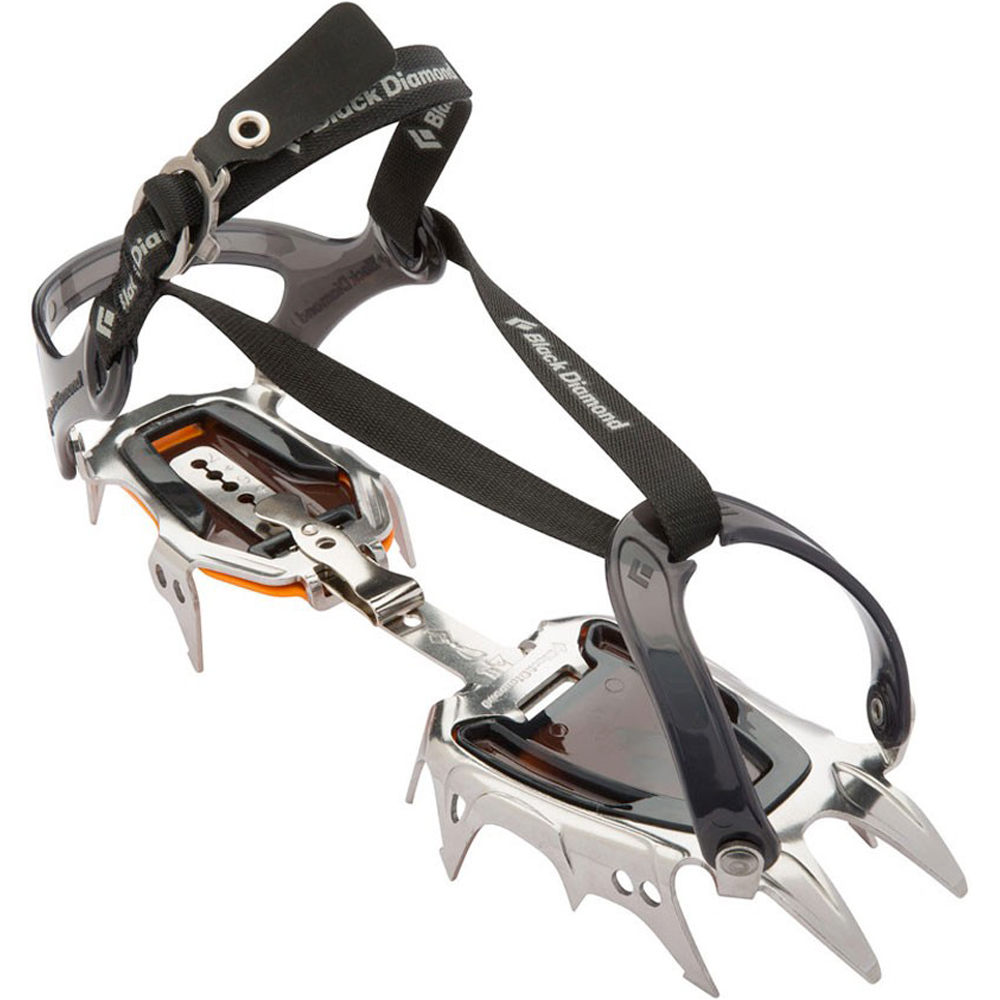 Black Diamond crampones SERAC STRAP GR vista frontal