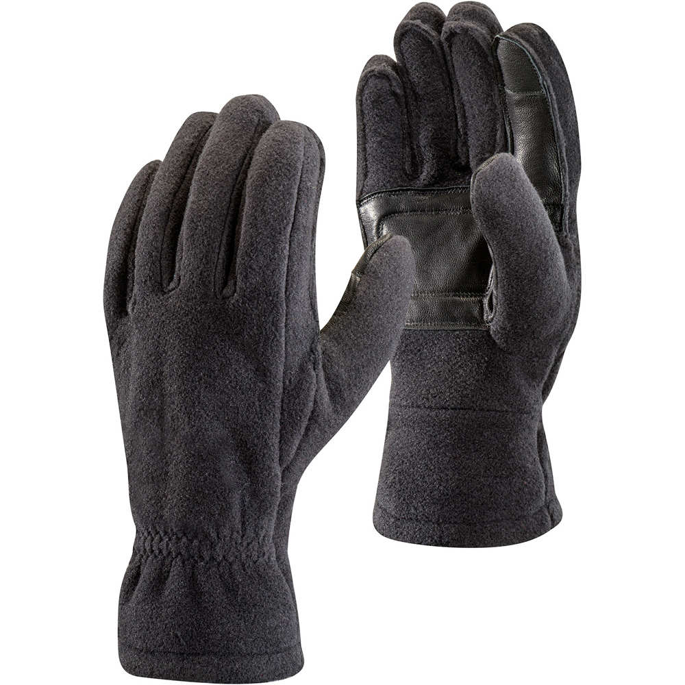 Black Diamond guantes montaña MIDWEIGHT FLEECE vista frontal