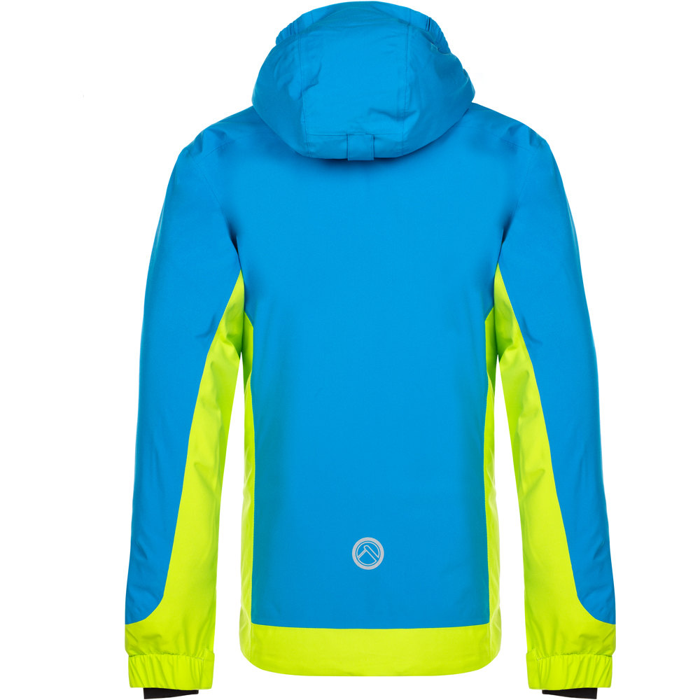 Neak Peak chaqueta esquí infantil LAURO BSF BLU vista trasera