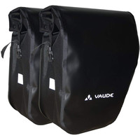 Vaude alforjas bicicleta Somo World Tramp, Black vista frontal