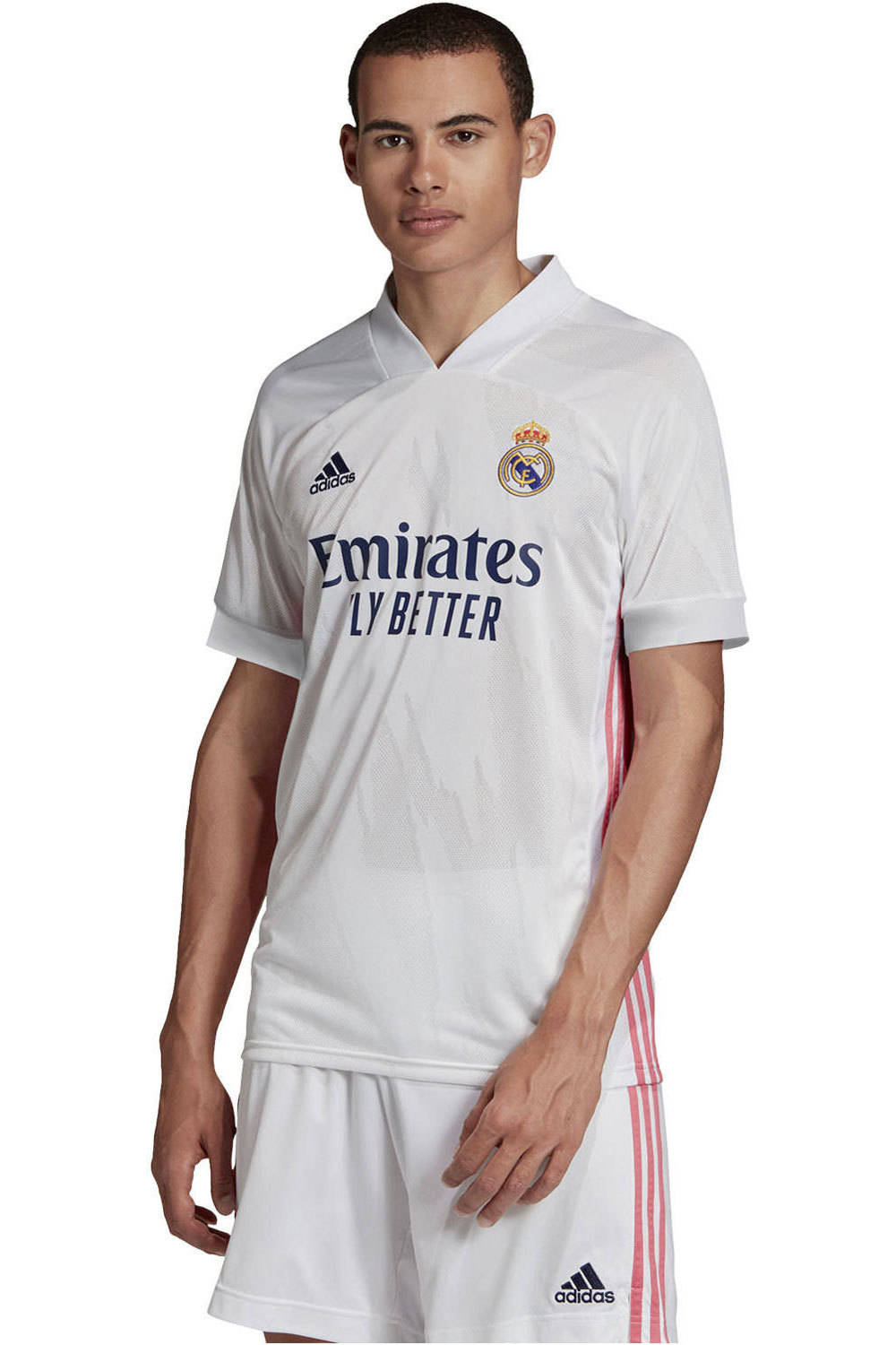 adidas camiseta de fútbol oficiales R.MADRID 21 H JSY vista frontal
