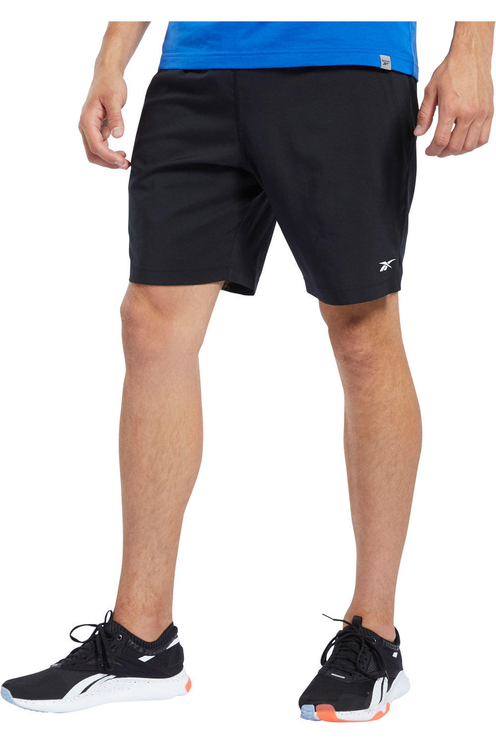 Reebok pantalón corto fitness hombre WOR COMM WOVEN SHORT vista frontal