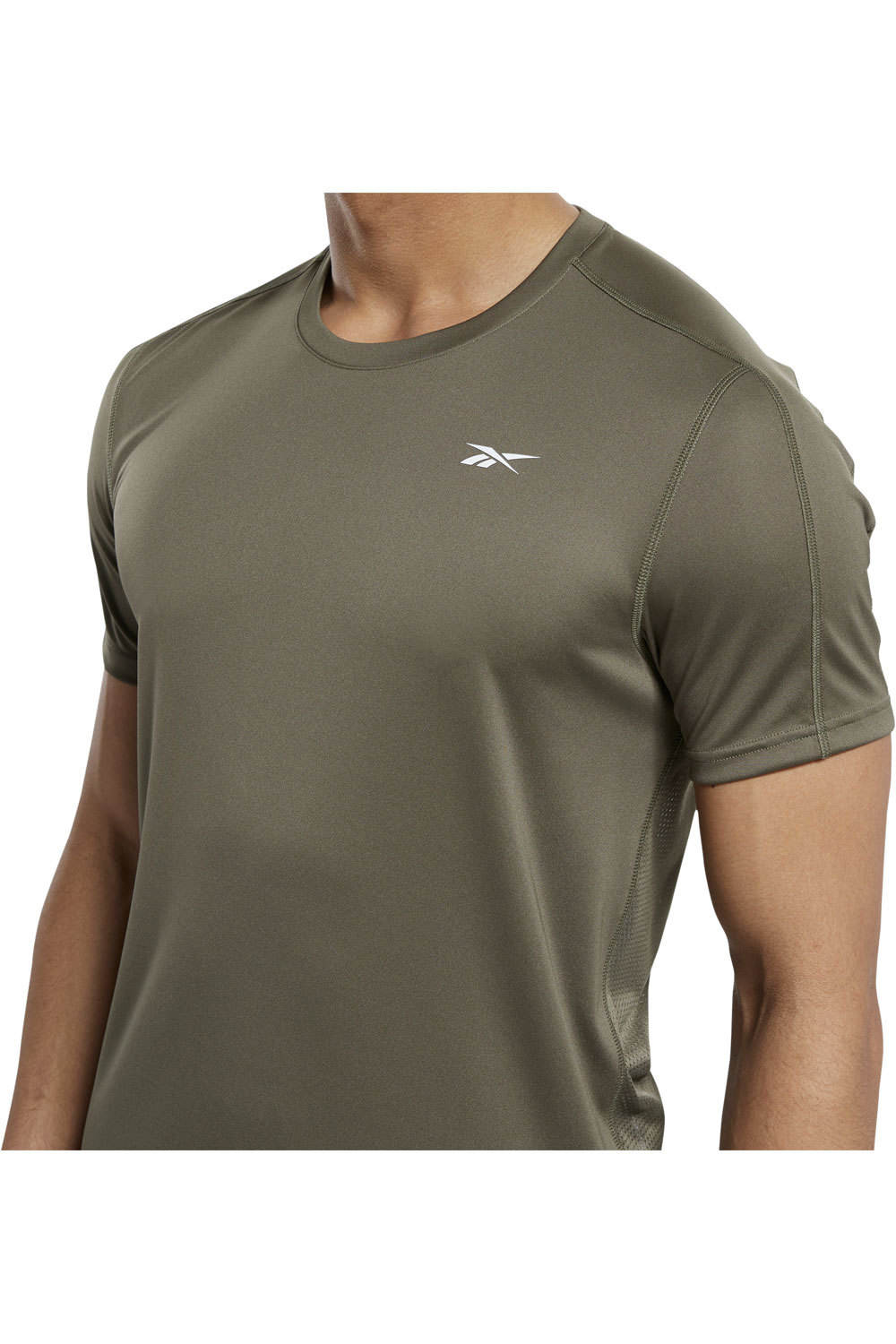 Reebok camiseta fitness hombre WOR COMM SS TECH TEE vista frontal