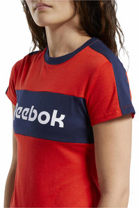 Reebok camiseta manga corta mujer TE Linear Logo Detail Tee 03