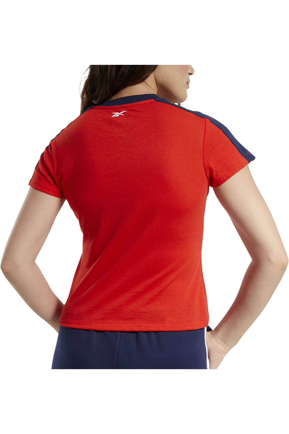 Reebok camiseta manga corta mujer TE Linear Logo Detail Tee 04