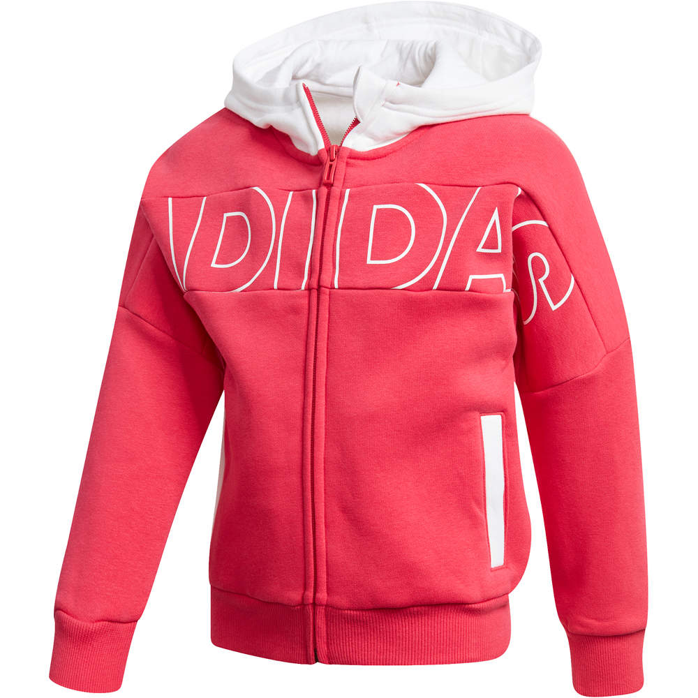 adidas chándal junior niña LK FZ HDY SET vista trasera