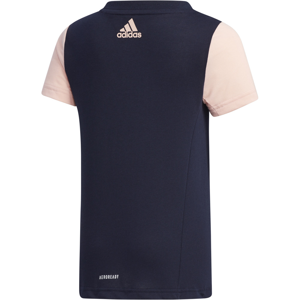 adidas camiseta junior niña LG PES TEE vista trasera