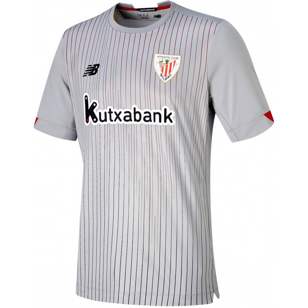 New Balance camiseta de fútbol oficiales niño ATHL.BILBAO 21 CAMISETA REPLICA 2 JR vista frontal