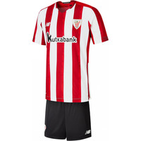 New Balance equipación fútbol niño ATHL.BILBAO 21 KIT JUNIOR 1 vista frontal