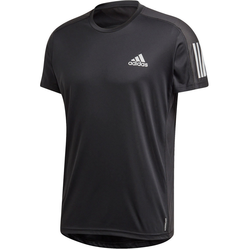 adidas camiseta técnica manga corta hombre OWN THE RUN TEE vista frontal