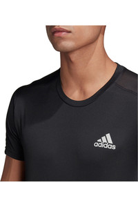 adidas camiseta técnica manga corta hombre OWN THE RUN TEE vista detalle