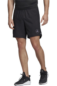 adidas pantaloneta técnica hombre OWN THE RUN 5 SHO vista frontal