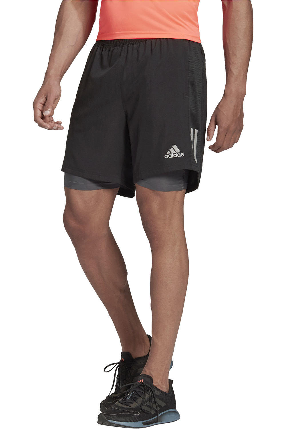 adidas pantaloneta técnica hombre OWN THE RUN 5 SHO vista frontal