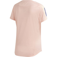 adidas camiseta entrenamiento manga corta mujer OWN THE RUN TEE vista trasera