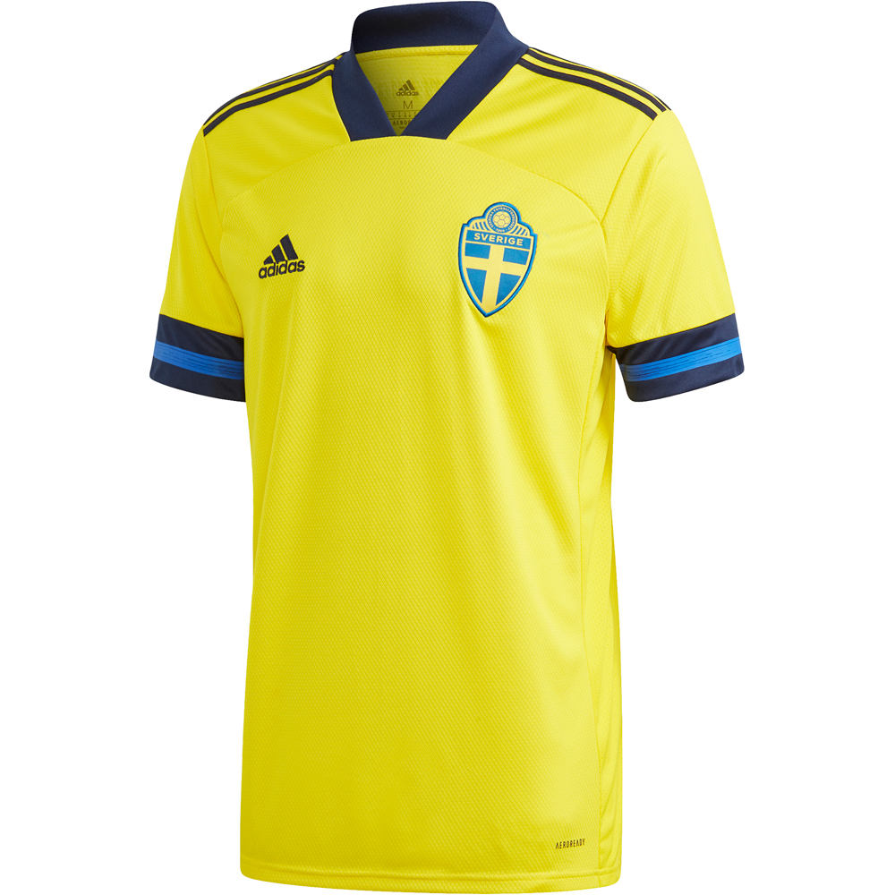 adidas camiseta de fútbol oficiales CAMISETA SUECIA PRIMERA EQUIPACION 2020 05