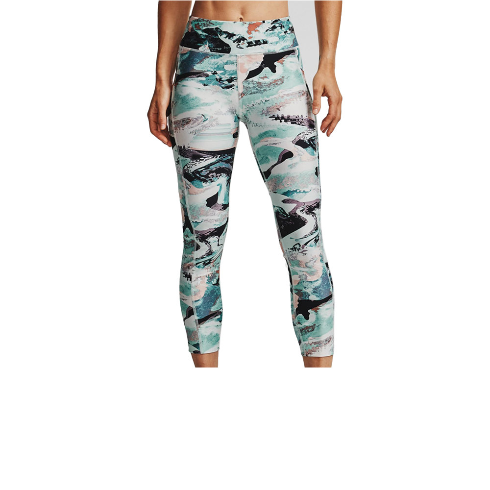 Under Armour pantalones y mallas largas fitness mujer UA HG Armour Prt Ankle Crop vista frontal