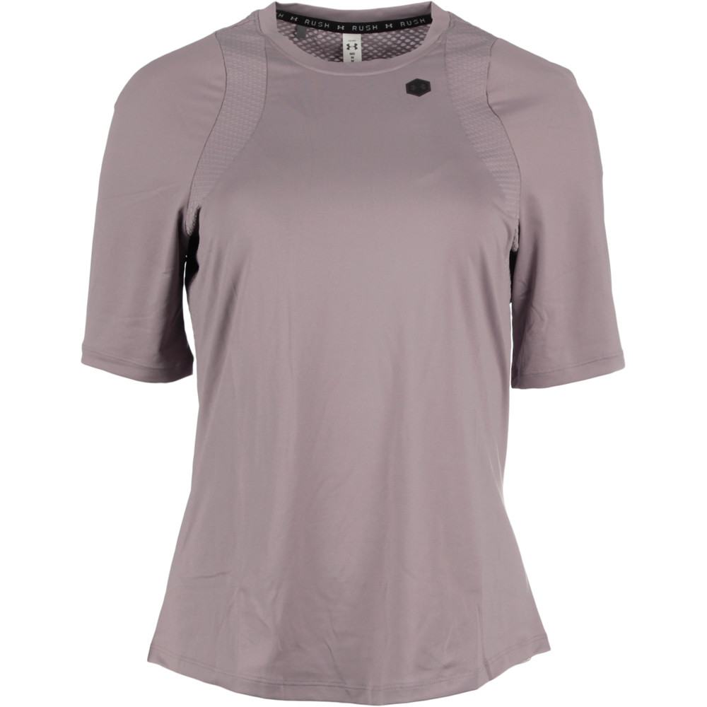 Under Armour camisetas fitness mujer UA Rush SS vista frontal