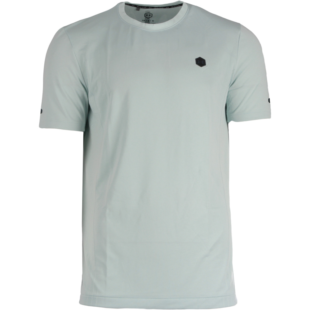 Under Armour camiseta fitness hombre UA RUSH SEAMLESS FITTED SS vista frontal
