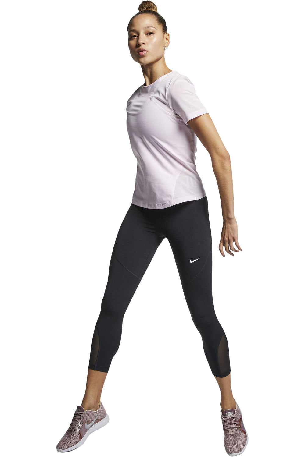 Nike mallas piratas fitness mujer W NP 365 TIGHT CROP vista detalle