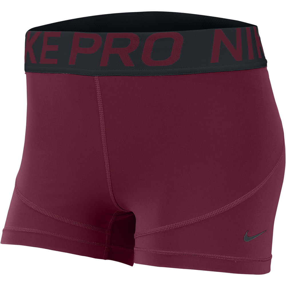 Nike pantalones y mallas cortas fitness mujer W NP SHRT 3 vista frontal