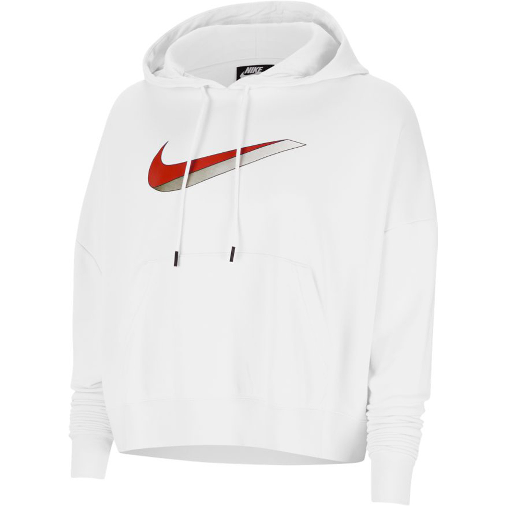 Nike sudadera mujer W NSW ICN CLSH FLC HOODIE FT vista frontal