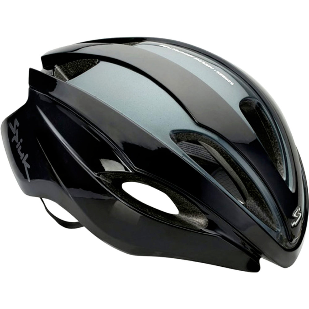 Spiuk casco bicicleta CASCO KORBEN UNISEX NEGRO vista frontal