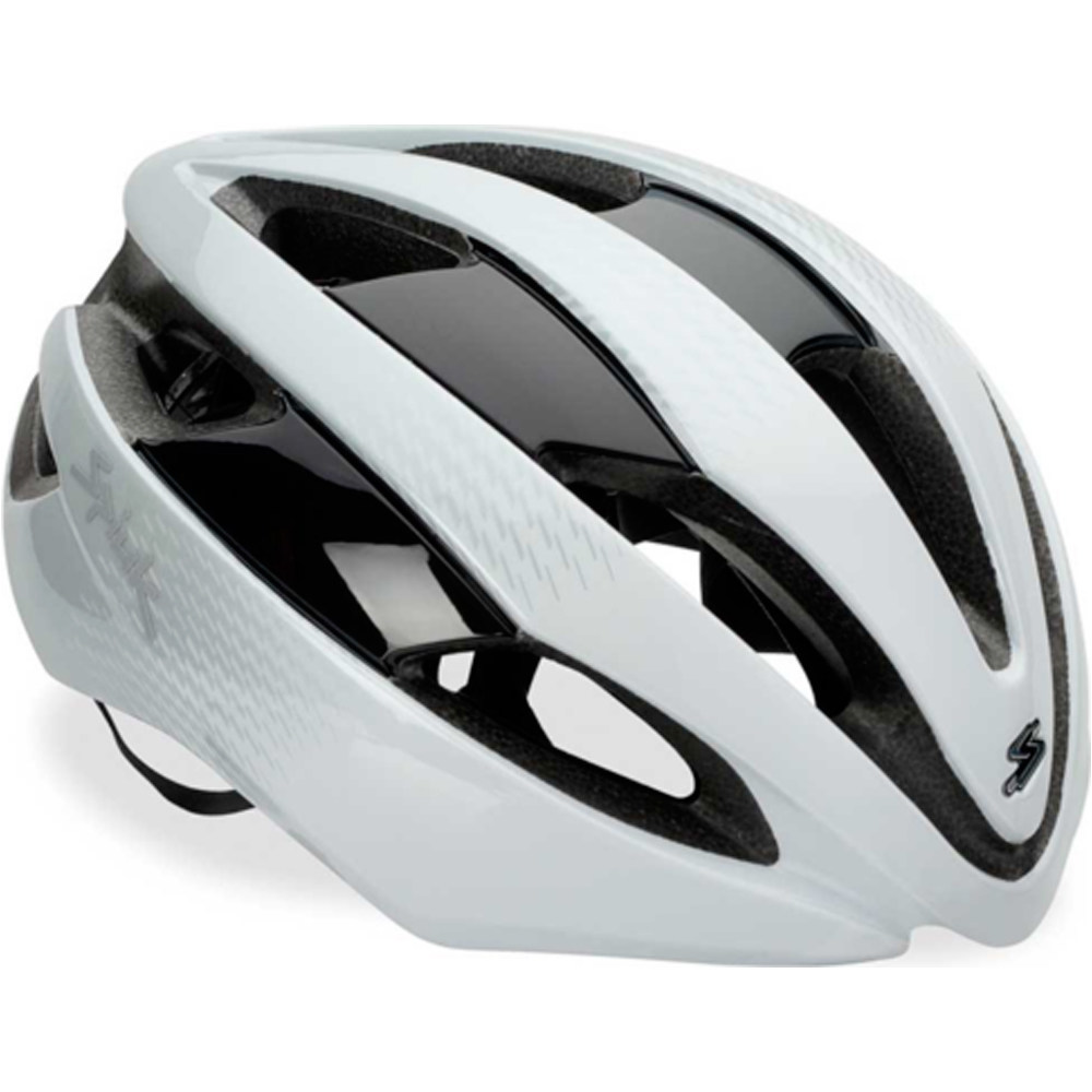 Spiuk casco bicicleta CASCO ELEO UNISEX BLANCO/PLATA (S-M) 51- vista frontal