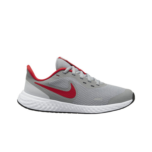 Nike Revolution 5 (gs) gris running niño | Sport