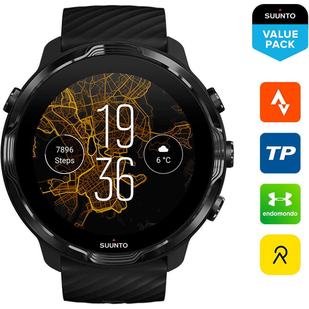 Suunto smartwatch SUUNTO 7 BLACK LIME 03