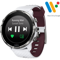 Suunto smartwatch SUUNTO 7 WHITE BURGUNDY 02