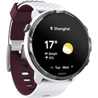 Suunto smartwatch SUUNTO 7 WHITE BURGUNDY 09