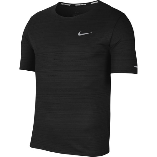 rebanada Antagonismo invadir Nike Dri-FIT MILER negro Camiseta Running Manga Corta Hombre | Forum Sport