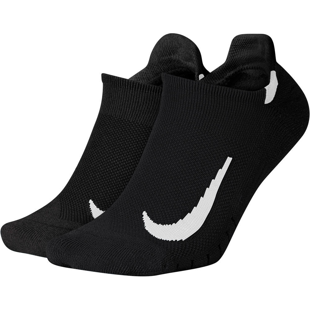 Mltplier ns 2pr calcetines running Negro (38-42)