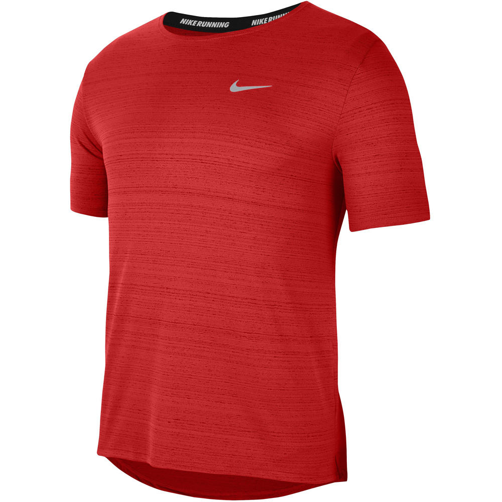 Nike camiseta técnica manga corta hombre M NK DF MILER TOP SS vista frontal