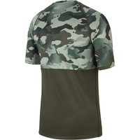 Nike camiseta fitness hombre M NK TOP SS SLIM CAMO vista trasera