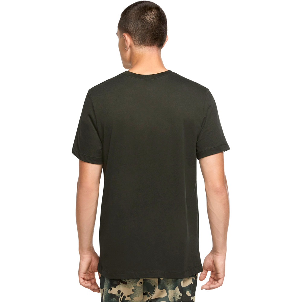 Nike camiseta fitness hombre M NK DRY TEE DFC CAMO BLOCK vista trasera