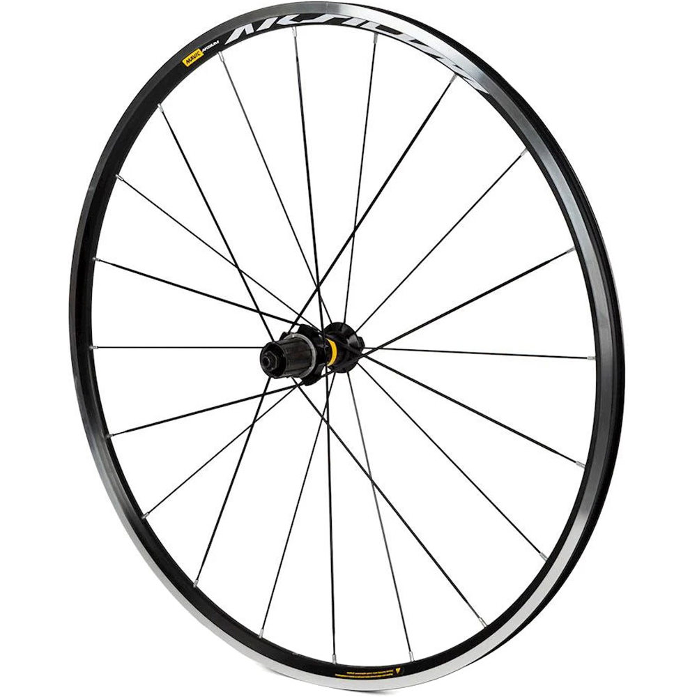 Mavic ruedas carretera Aksium 19 Rr Black Trasera vista frontal