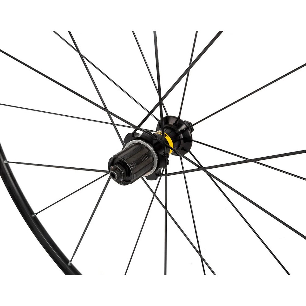 Mavic ruedas carretera Aksium 19 Rr Black Trasera 01