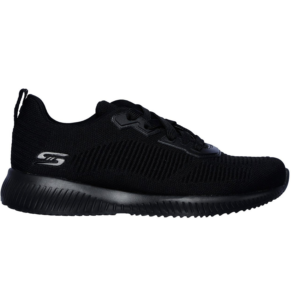 Skechers zapatillas fitness mujer BOBS SQUAD - TOUGH TALK lateral exterior