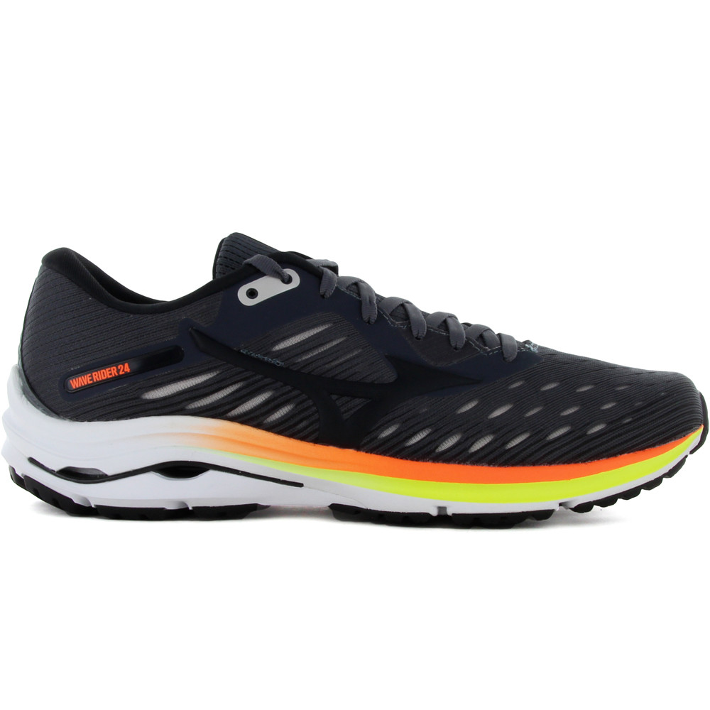 Mizuno zapatilla running hombre WAVE RIDER 24 lateral exterior