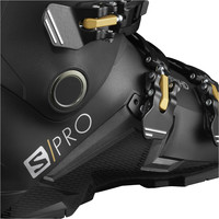 Salomon botas de esquí mujer S/PRO 90 W BLACK/Belluga/Gold vista trasera