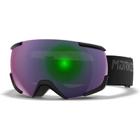 Marker gafas ventisca 16:10+ BLACK w/GREEN PLASMA MIRR vista frontal