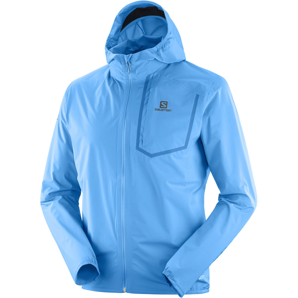 Salomon CHAQUETA TRAIL RUNNING HOMBRE BONATTI PRO WP JKT M vista frontal