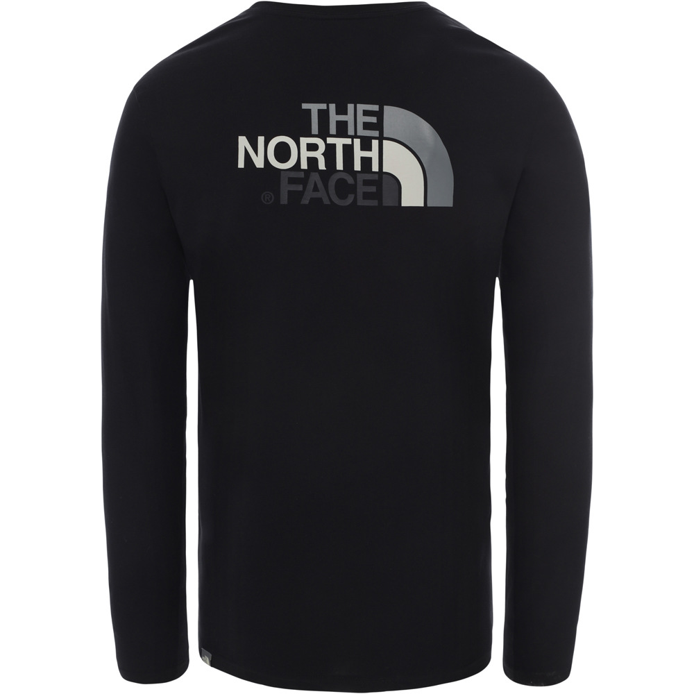 The North Face camiseta montaña manga larga hombre M L/S EASY TEE - EU vista trasera