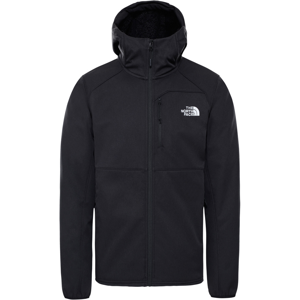 The North Face chaqueta softshell hombre M QUEST HOODED SOFTSHELL vista frontal