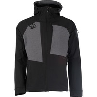 Ternua chaqueta softshell hombre CHAQUETA LEKKO HARD HOOD JKT M vista frontal