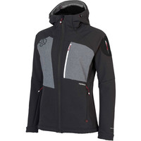 Ternua chaqueta softshell mujer CHAQUETA LEKKA HARD HOOD JKT W vista frontal